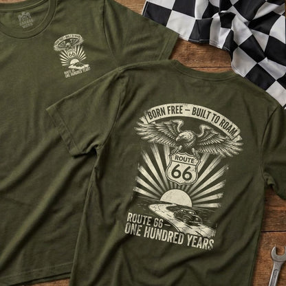 Born Free Built to Roam Route 66 One Hundred Years product type