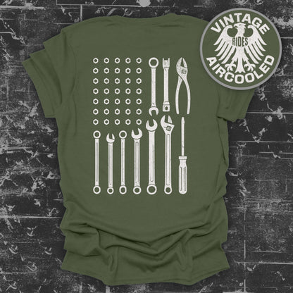 Vintage Rides Aircooled Tools T-shirt