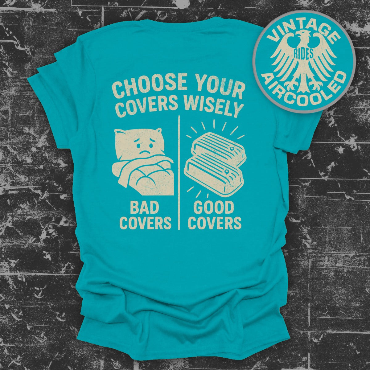 Choose Your Covers Wisely Graphic T-shirt product