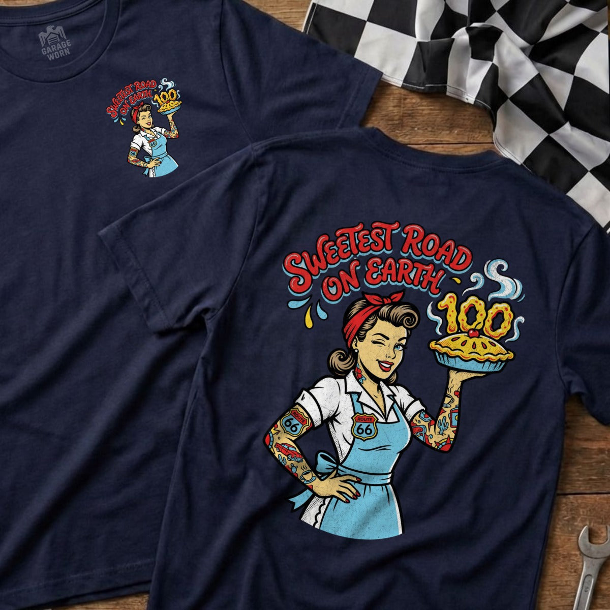 SWEETEST ROAD ON EARTH 100 Route 66 Pinup product type