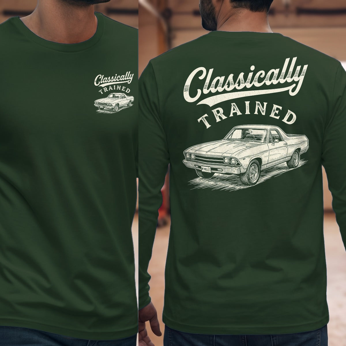 Forest Green | Front & Back