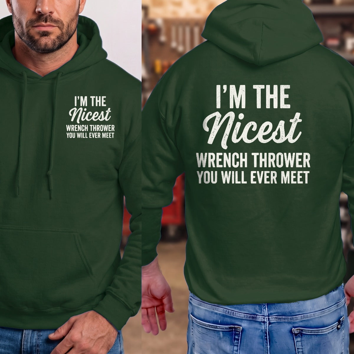 Forest Green | Front & Back