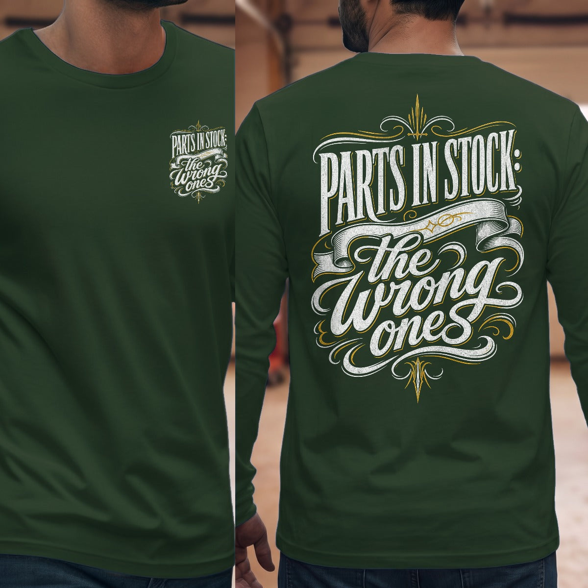 Forest Green | Front & Back