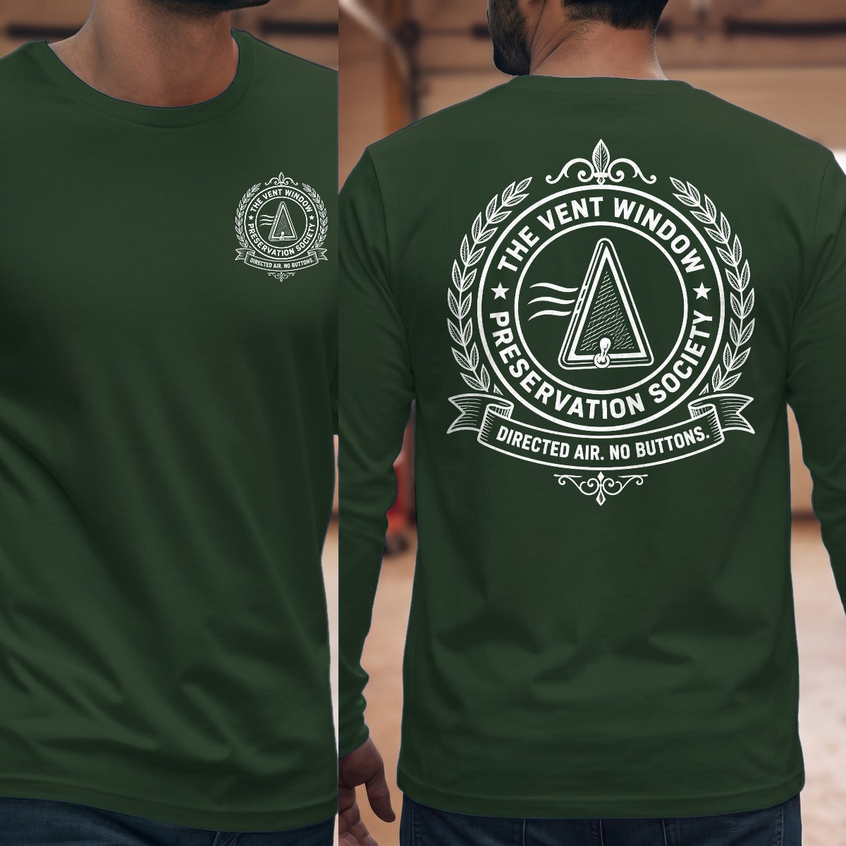 Forest Green | Front & Back