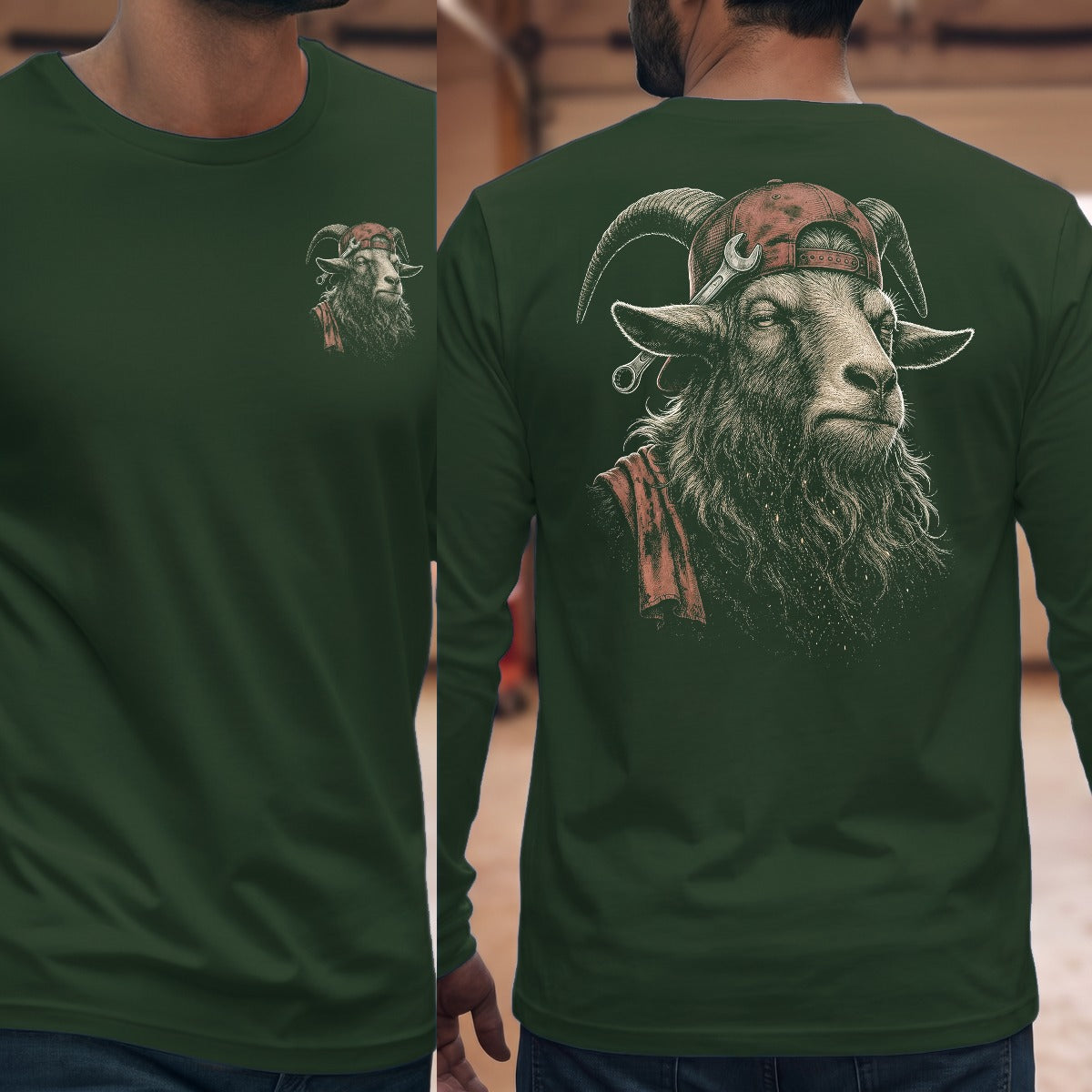 Forest Green | Front & Back