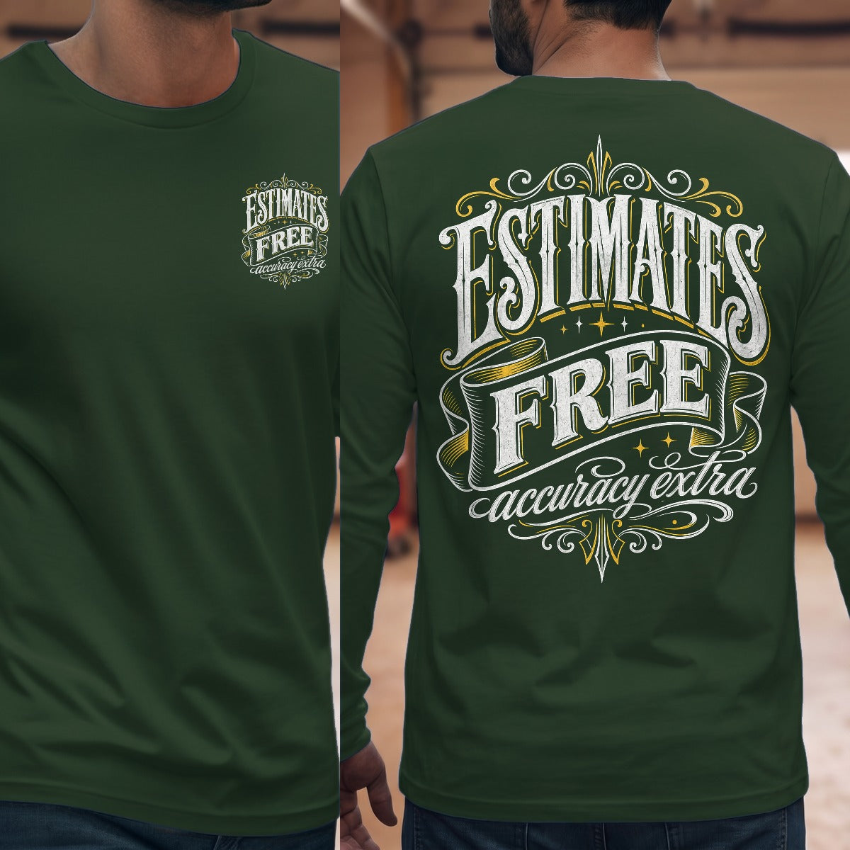 Forest Green | Front & Back