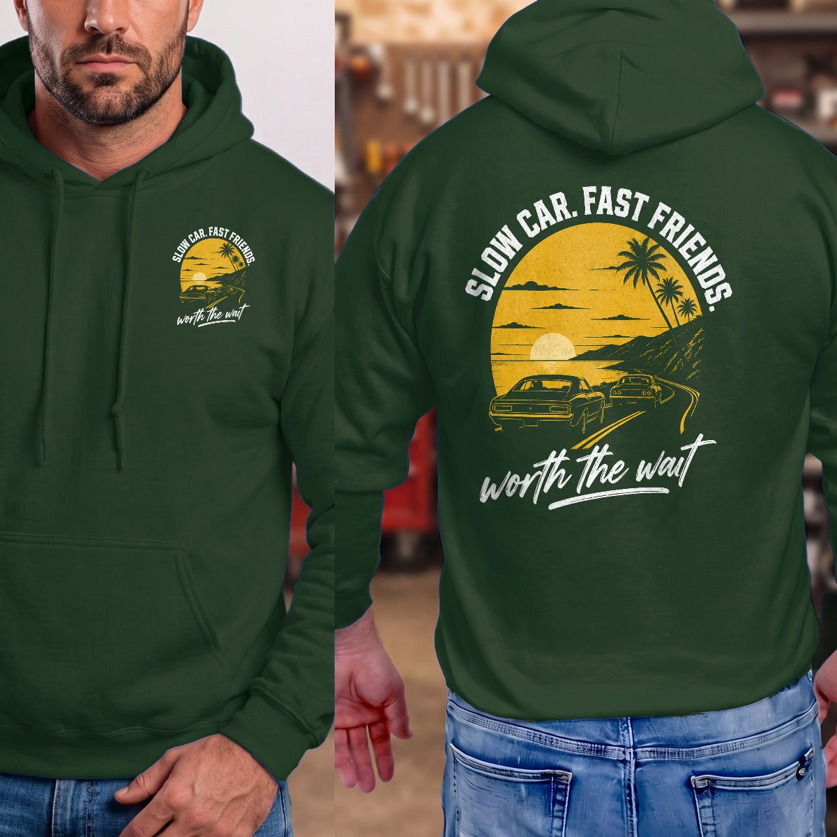 Forest Green | Front & Back
