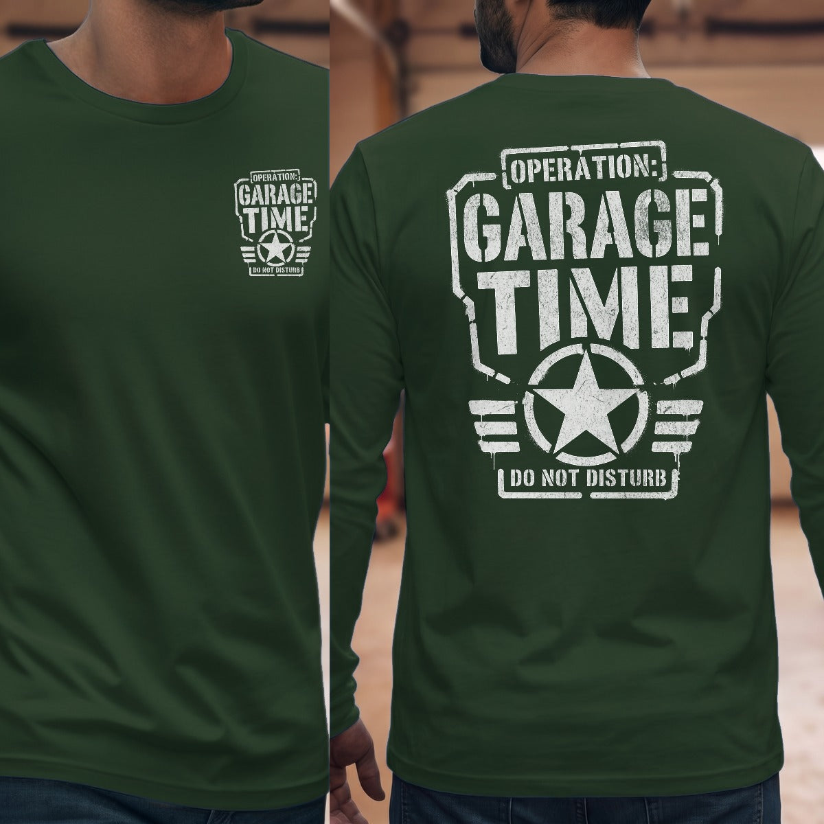 Forest Green | Front & Back