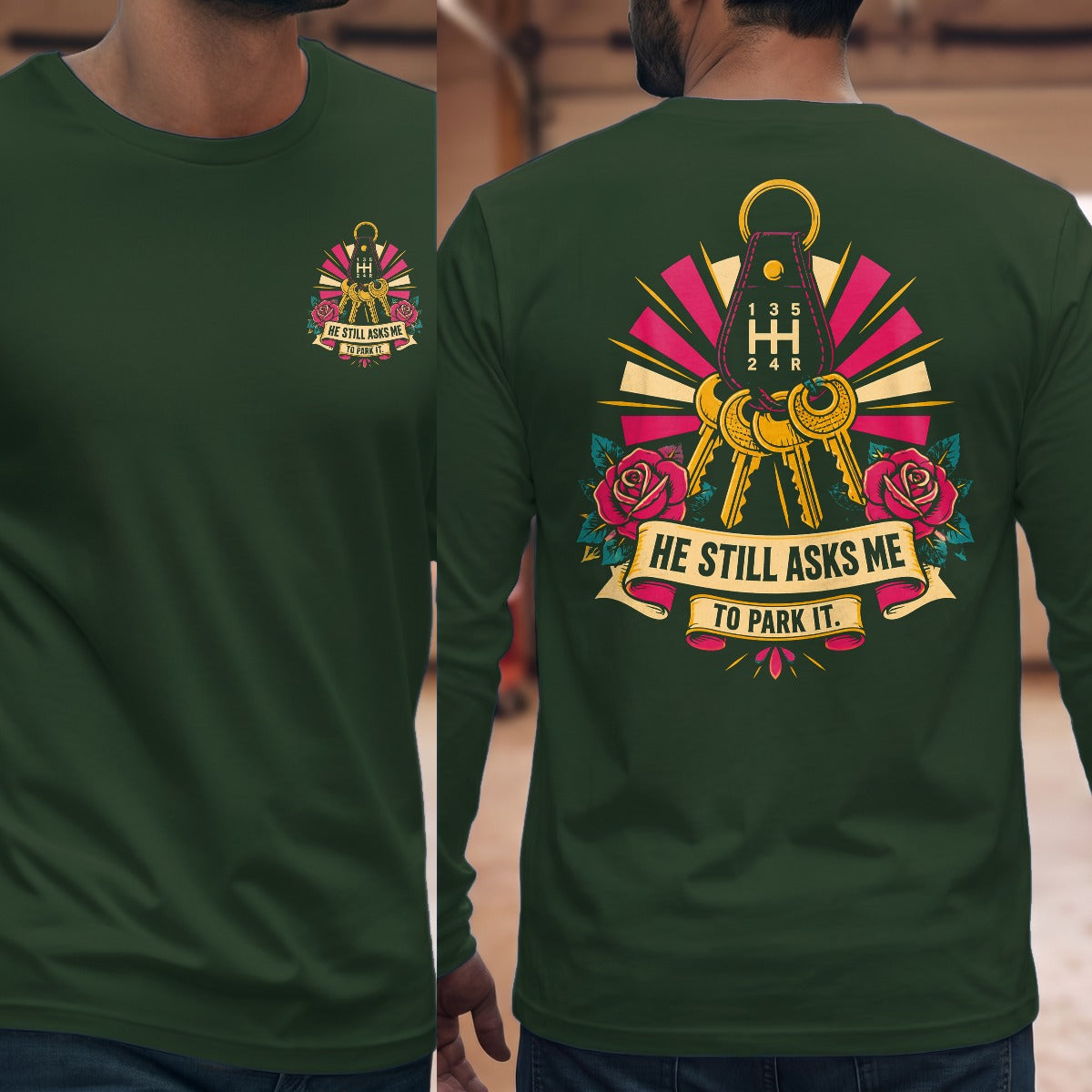 Forest Green | Front & Back