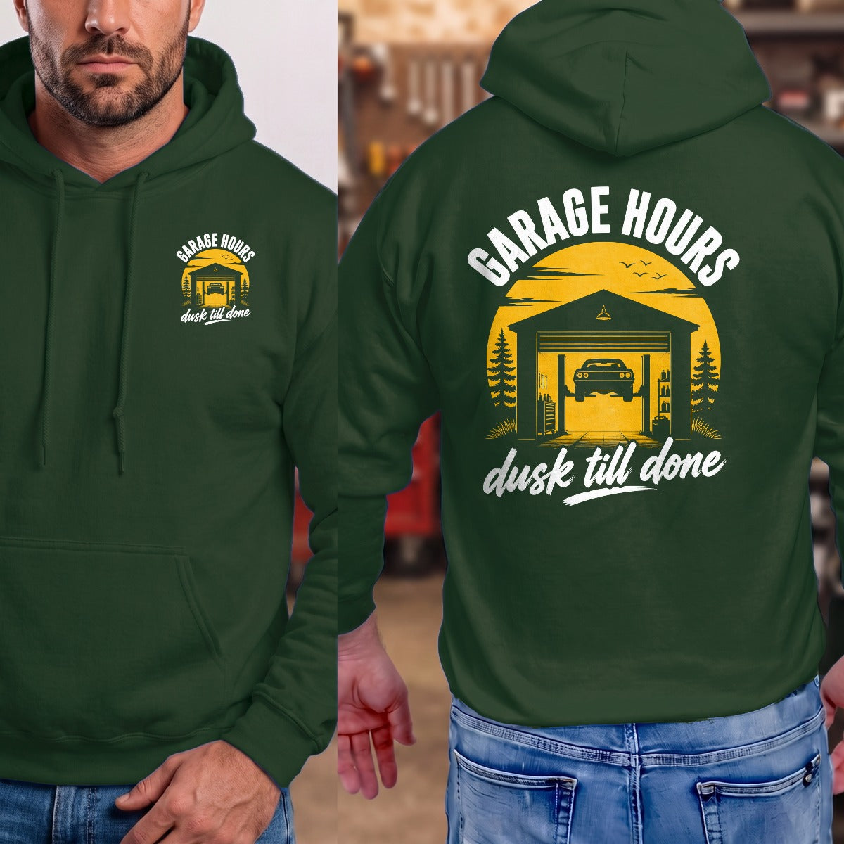 Forest Green | Front & Back