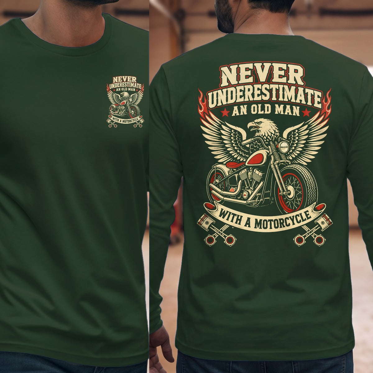 Forest Green | Front & Back