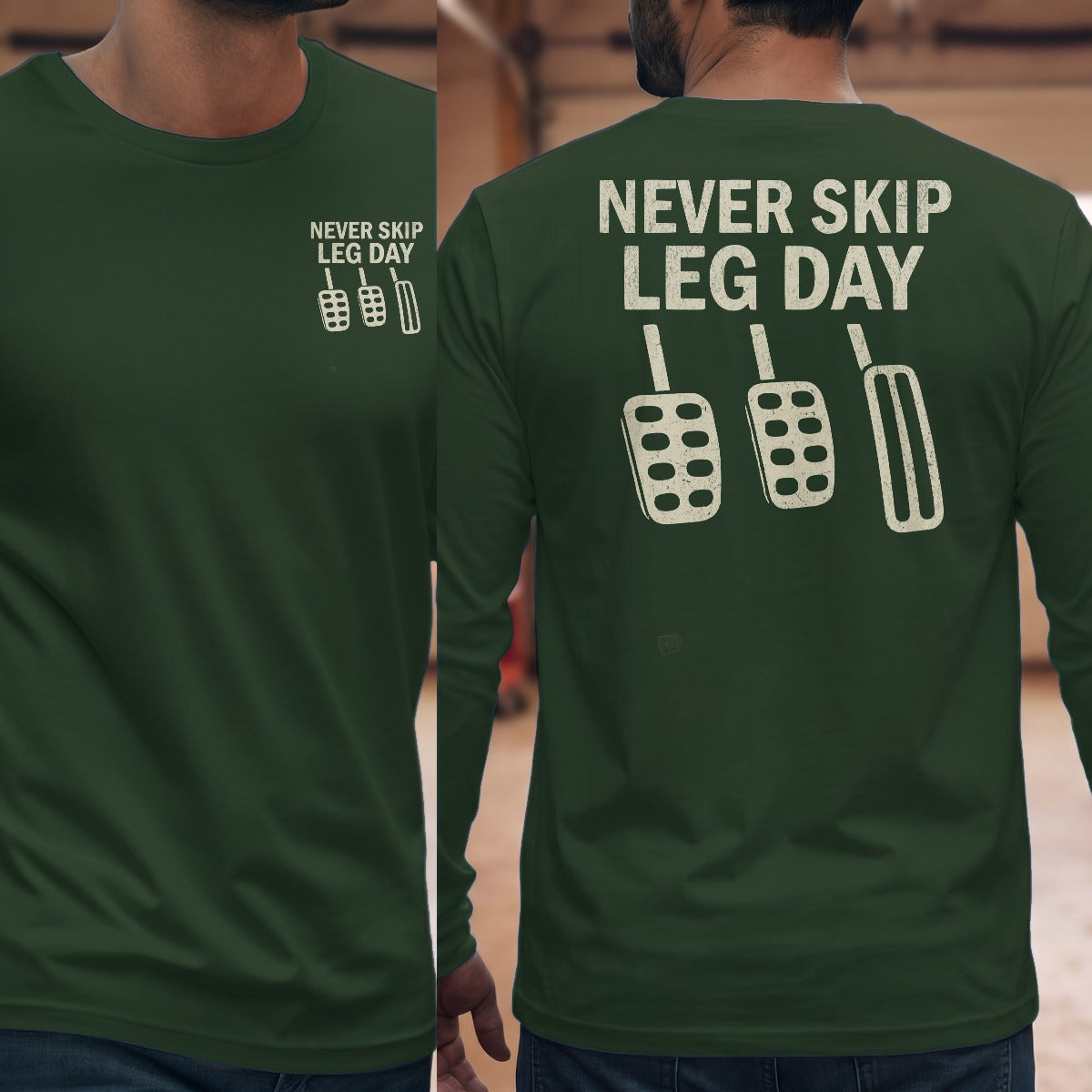 Forest Green | Front & Back