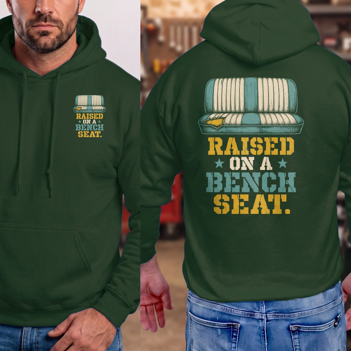 Forest Green | Front & Back