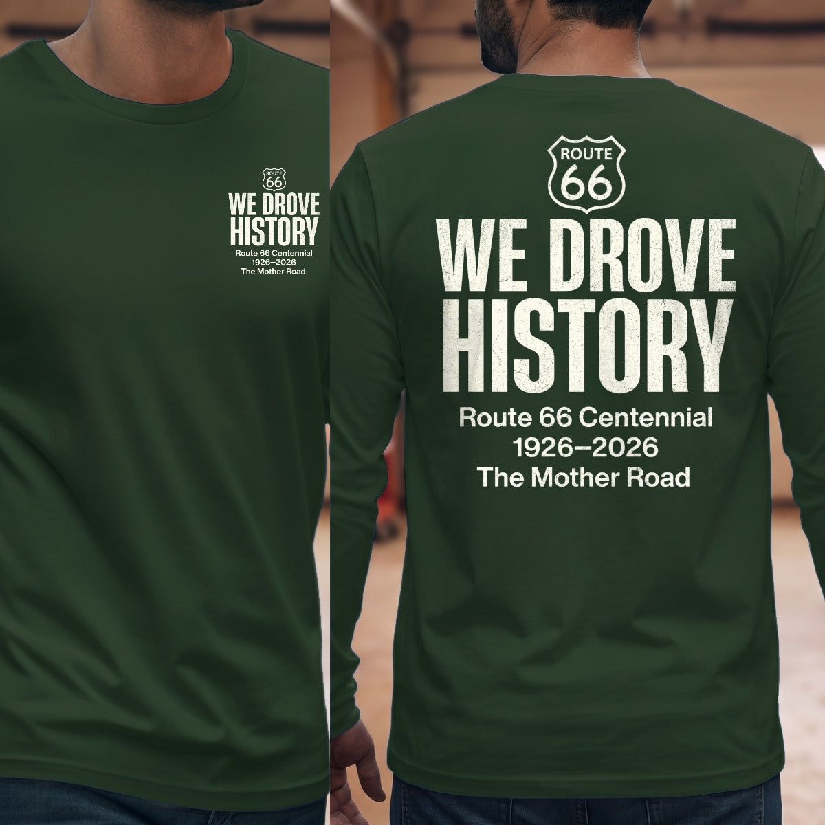 Forest Green | Front & Back