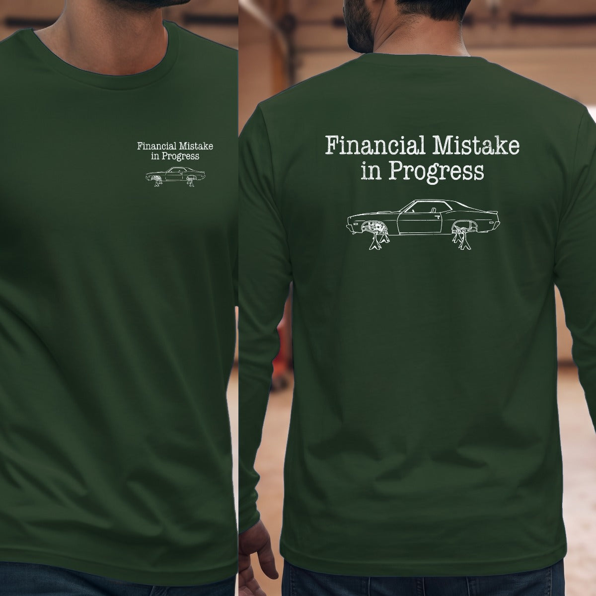 Forest Green | Left Chest + Back