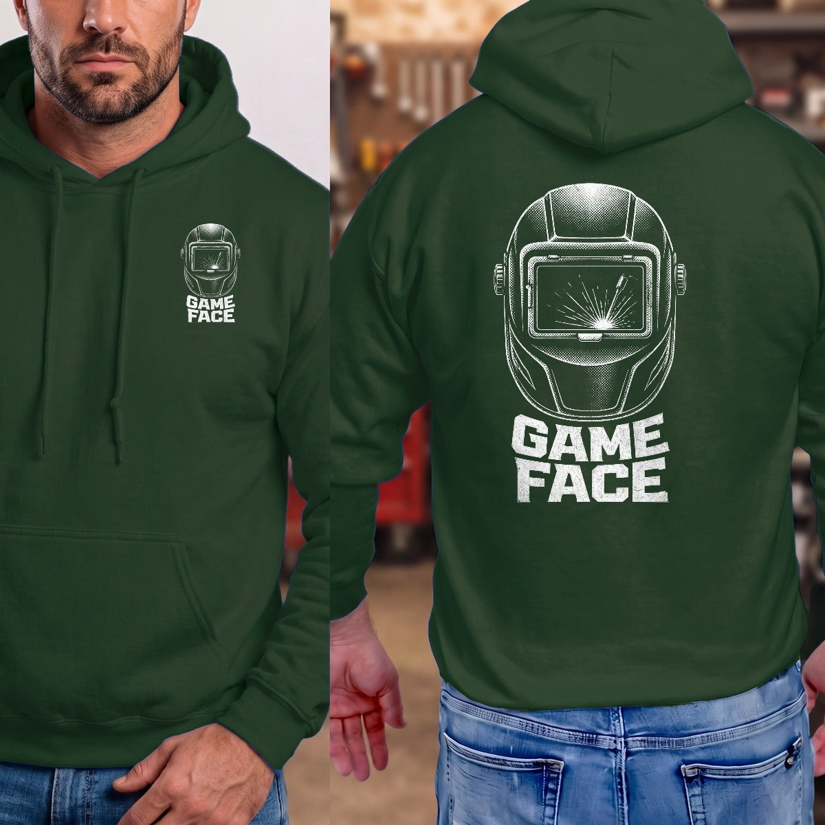 Forest Green | Front & Back