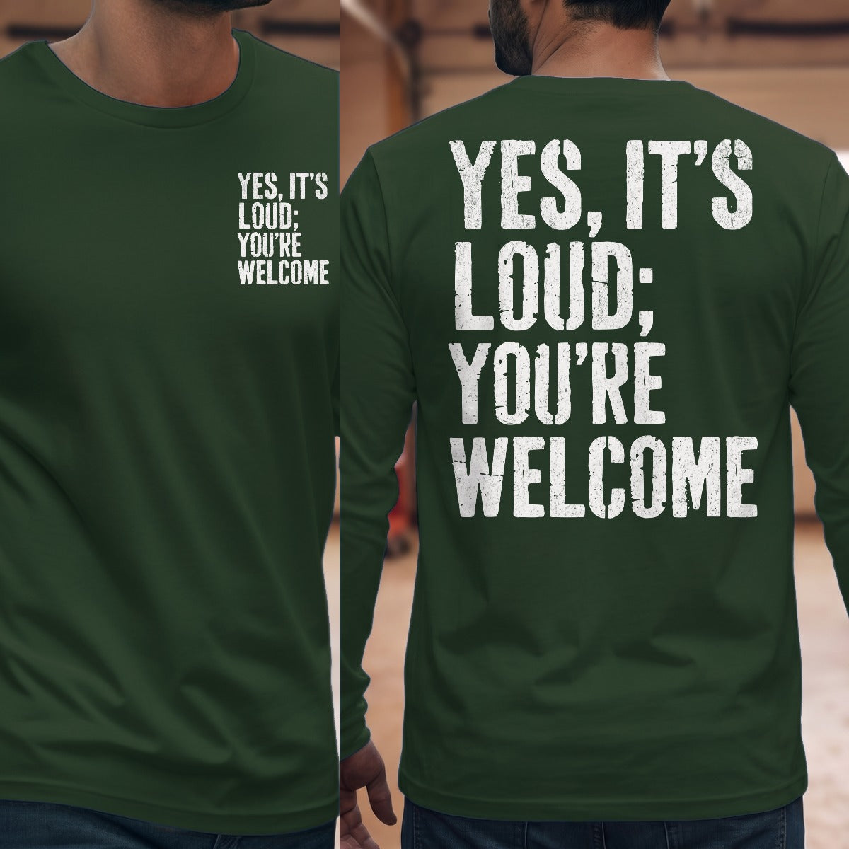 Forest Green | Front & Back