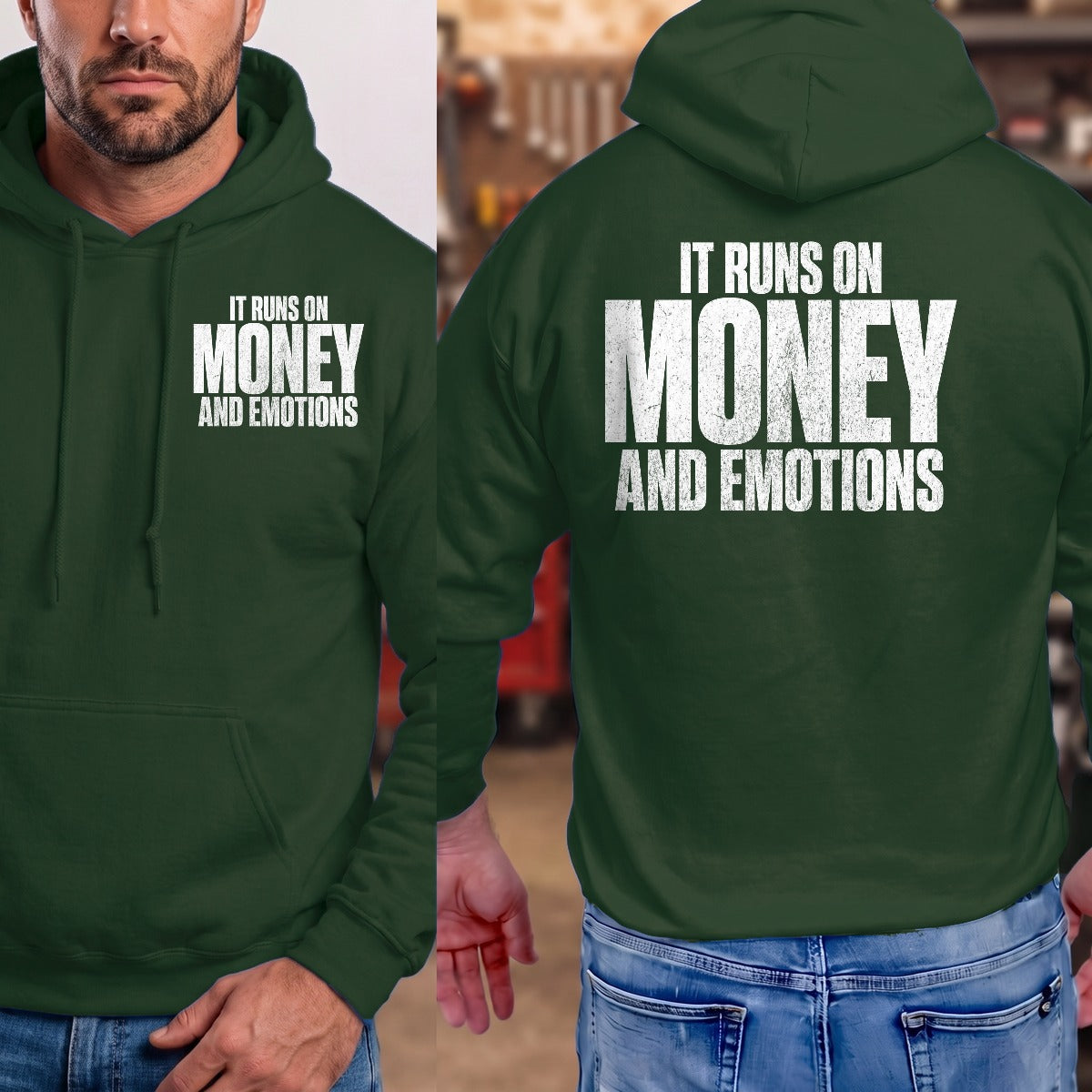 Forest Green | Front & Back