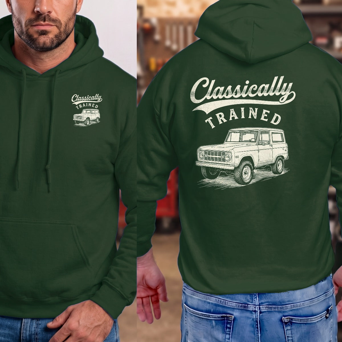 Forest Green | Front & Back