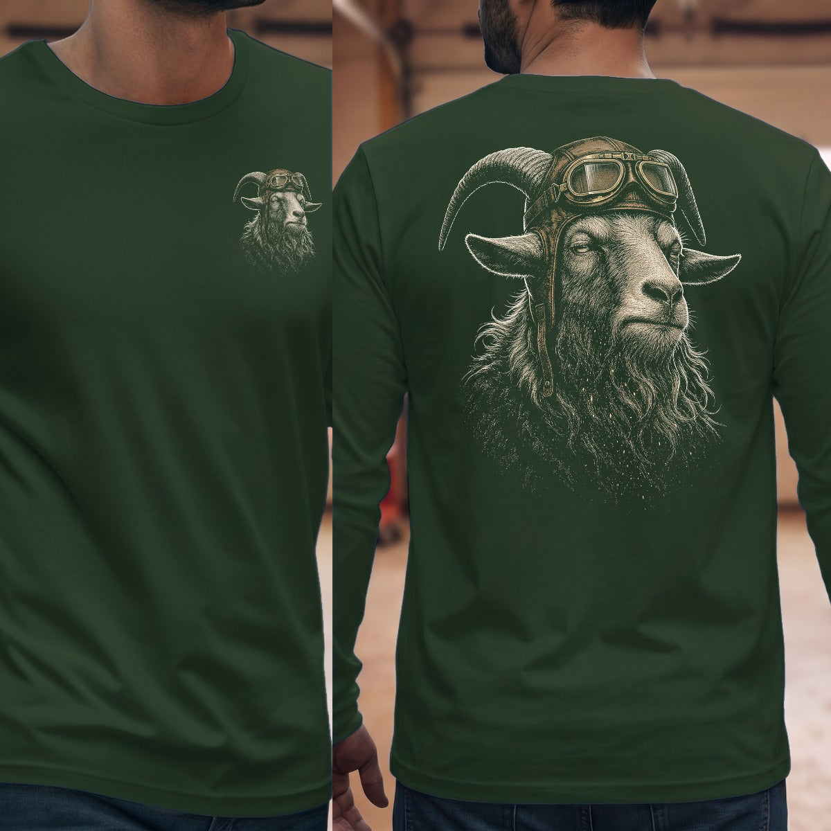 Forest Green | Front & Back