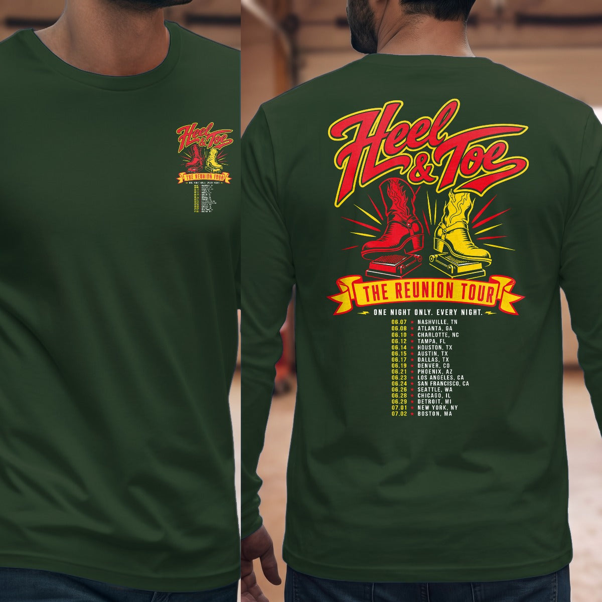 Forest Green | Front & Back