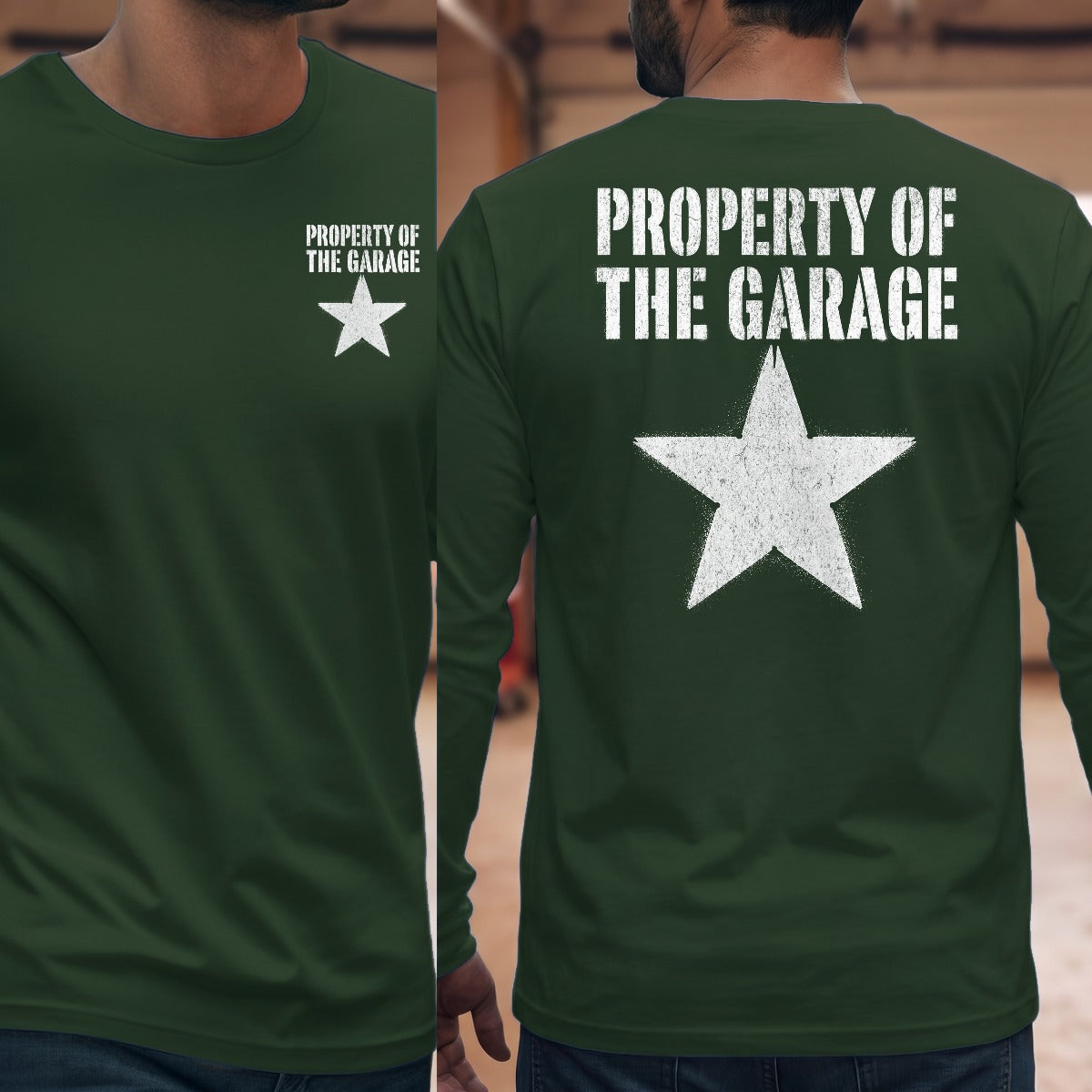 Forest Green | Front & Back