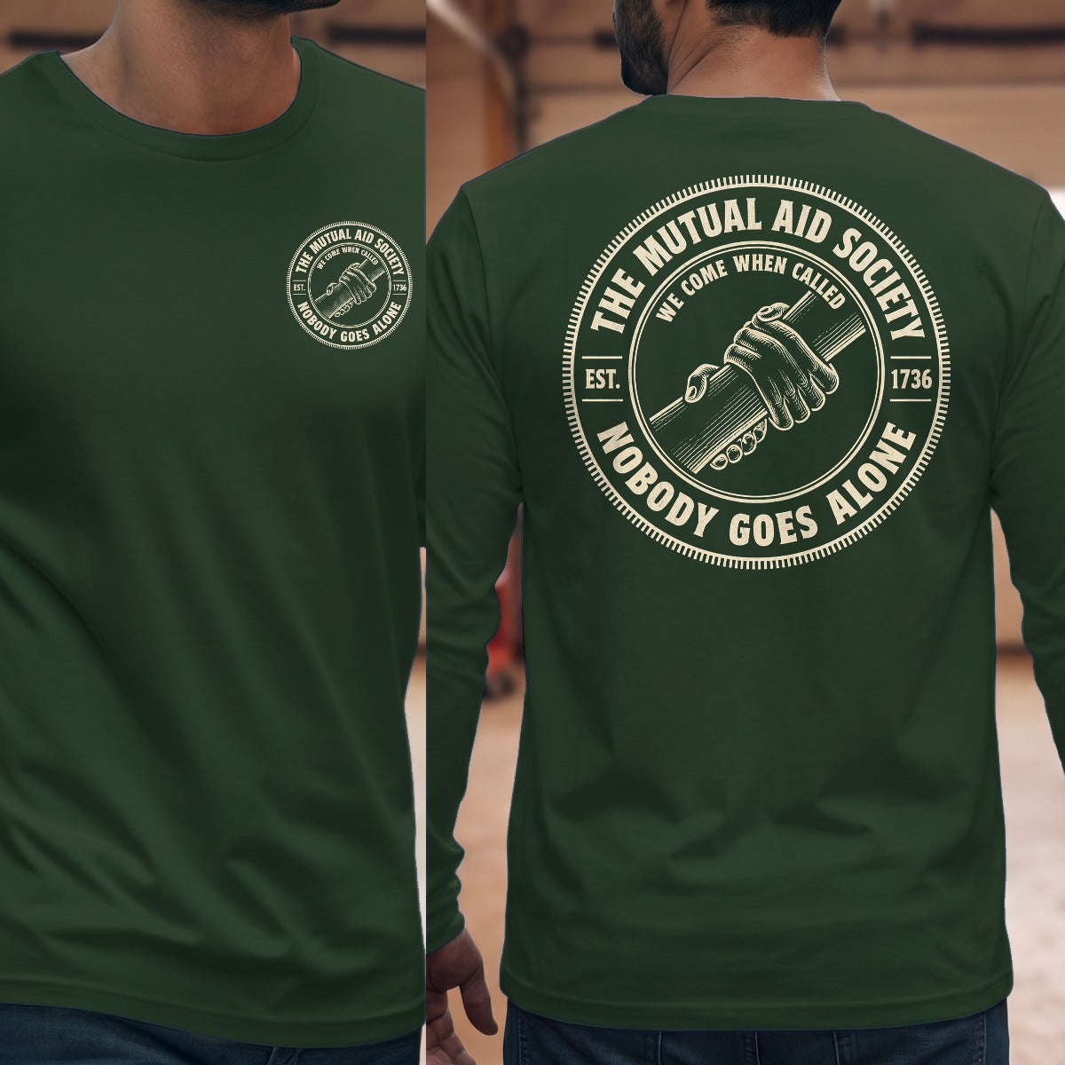 Forest Green | Front & Back