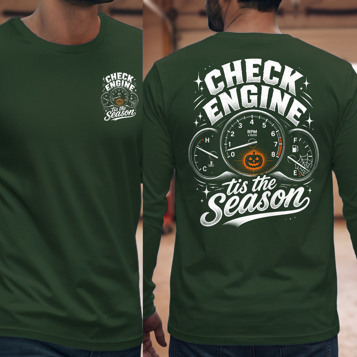 Forest Green | Front & Back