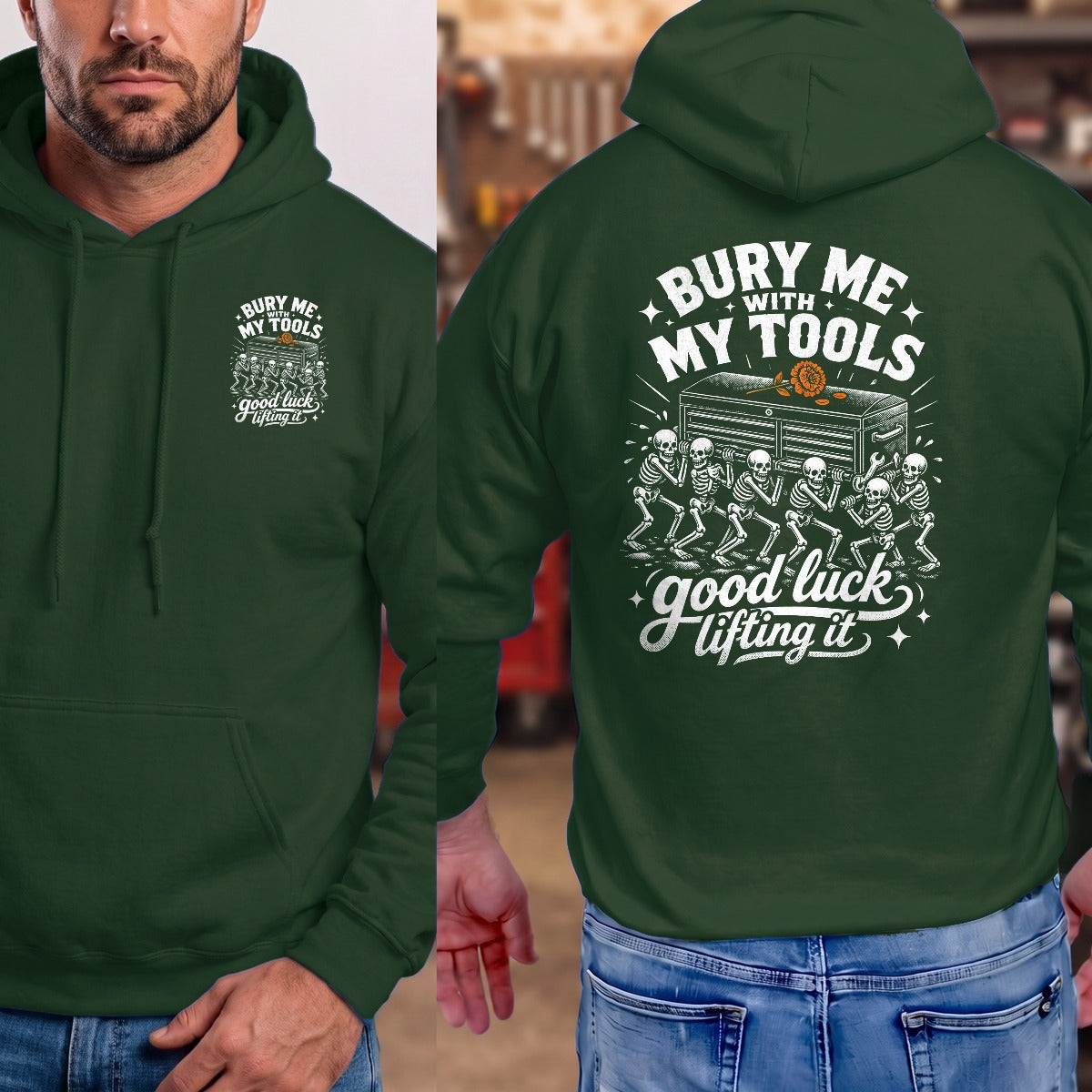 Forest Green | Front & Back