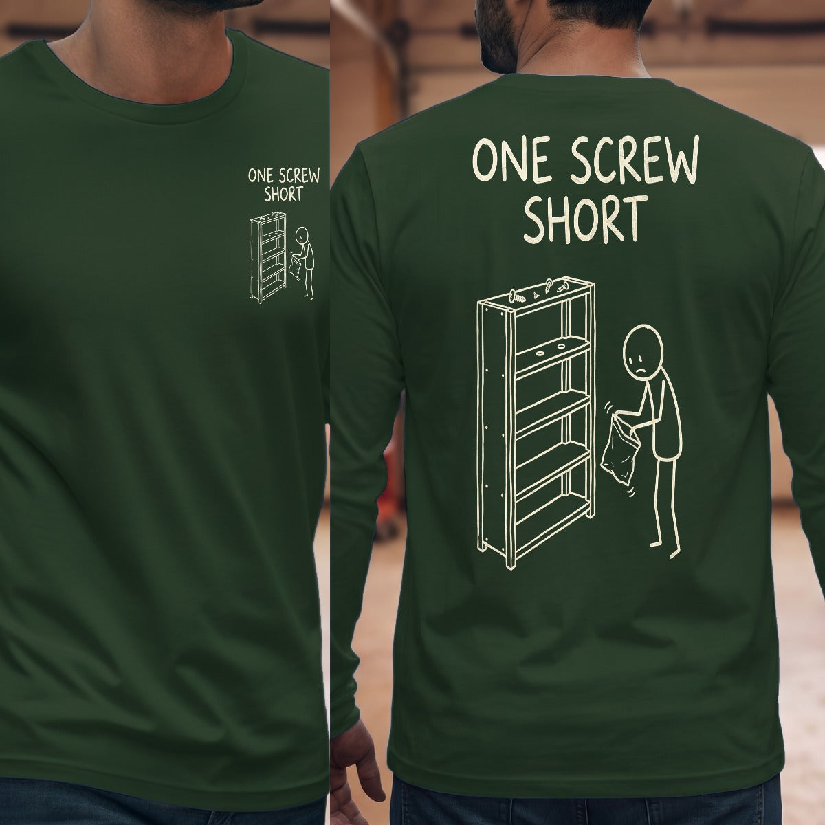 Forest Green | Front & Back