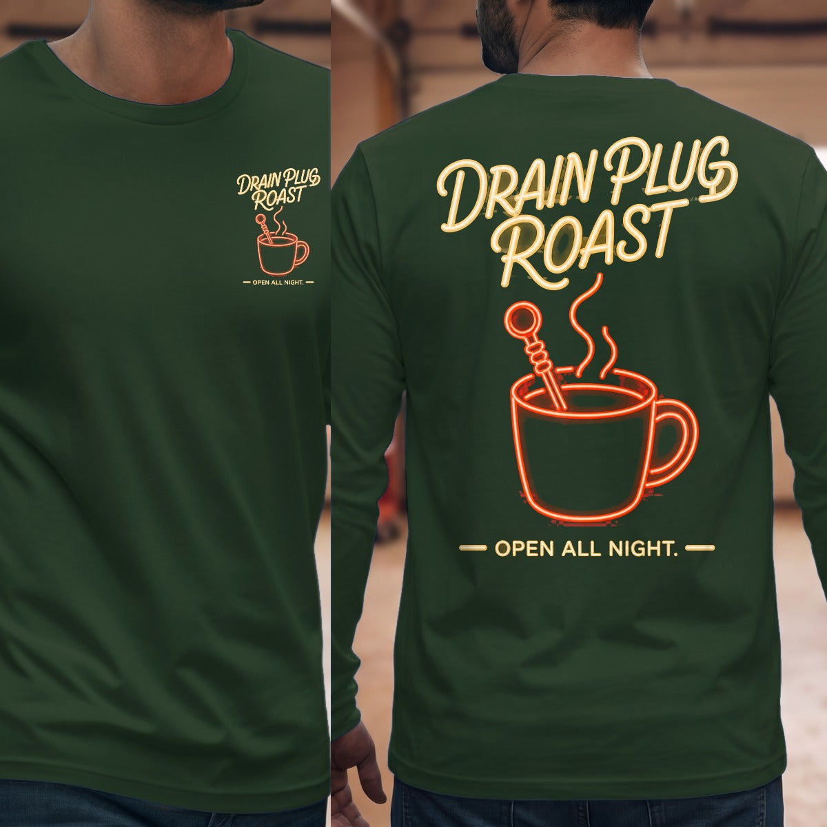 Forest Green | Front & Back