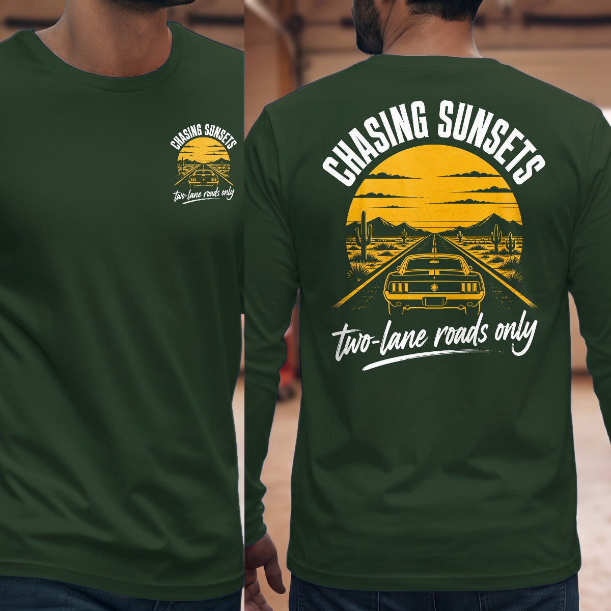 Forest Green | Front & Back