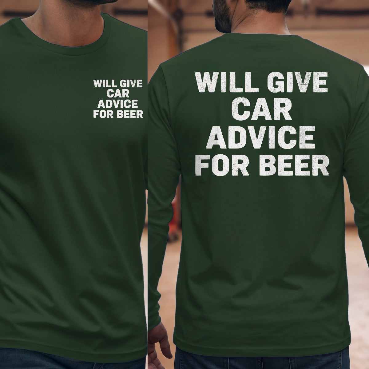 Forest Green | Front & Back