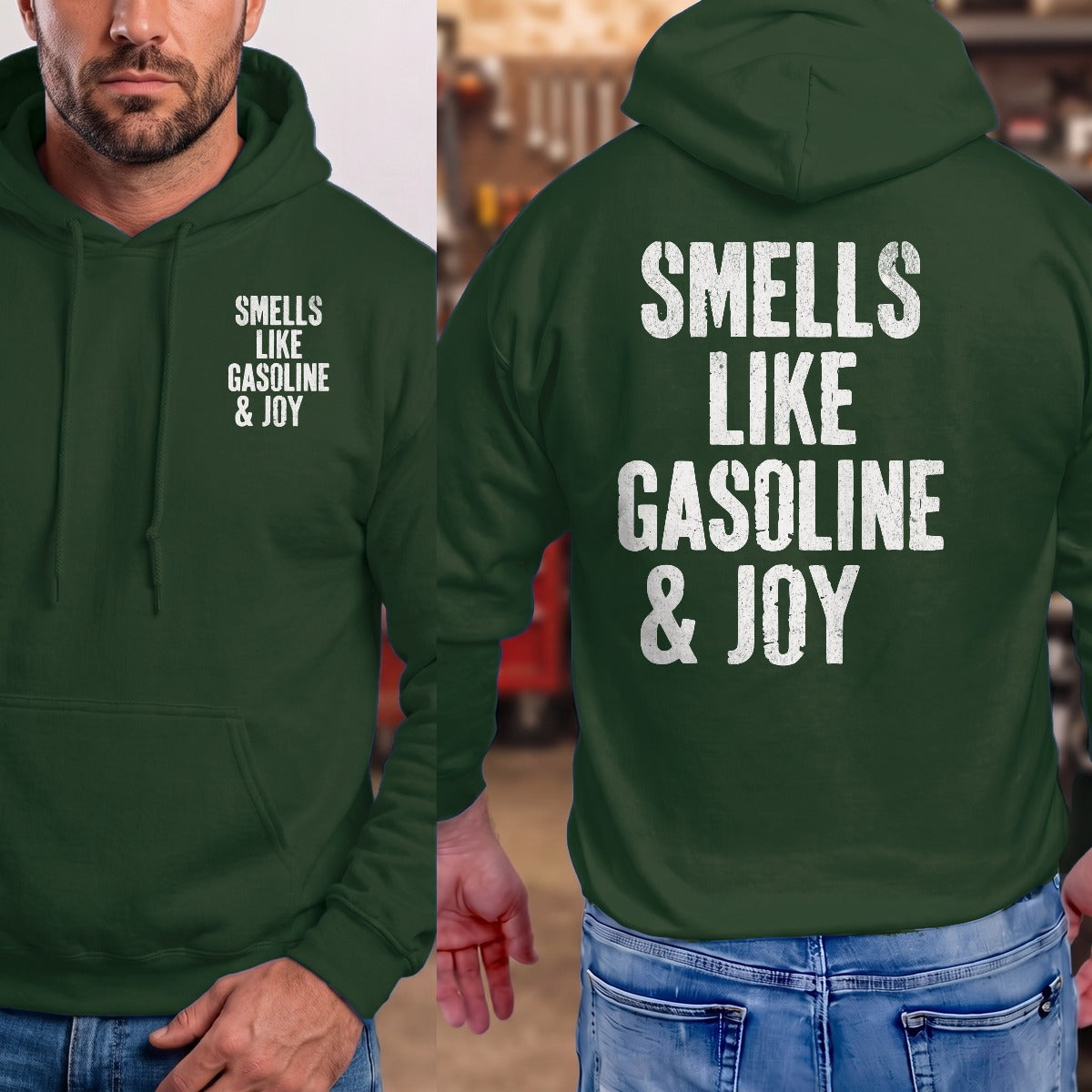Forest Green | Front & Back