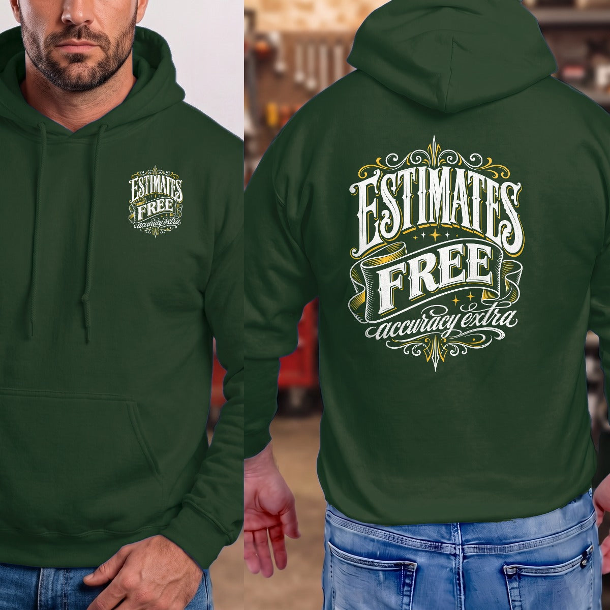 Forest Green | Front & Back