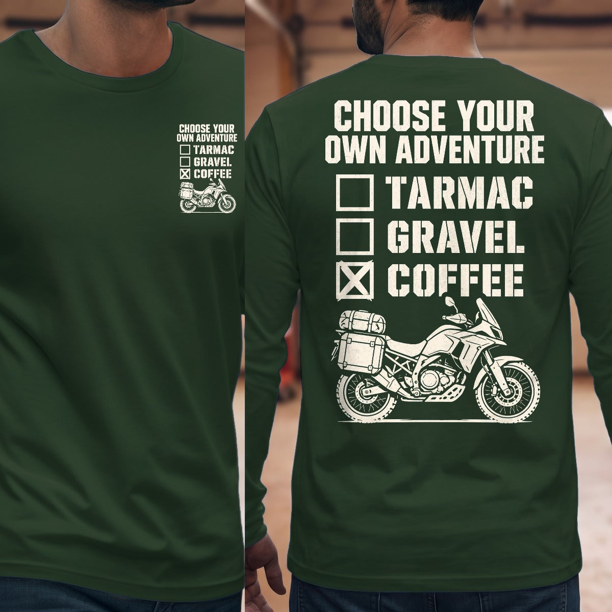 Forest Green | Front & Back