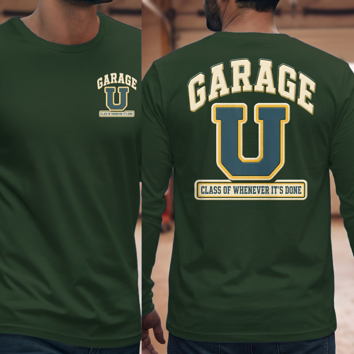 Forest Green | Front & Back