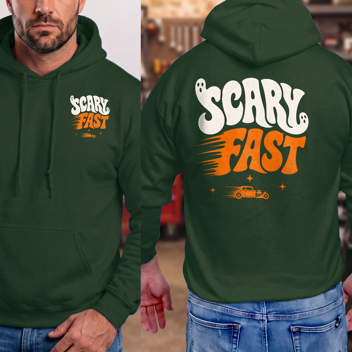 Forest Green | Front & Back