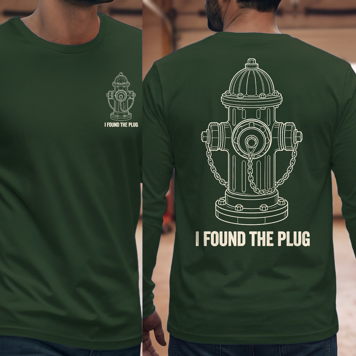 Forest Green | Front & Back