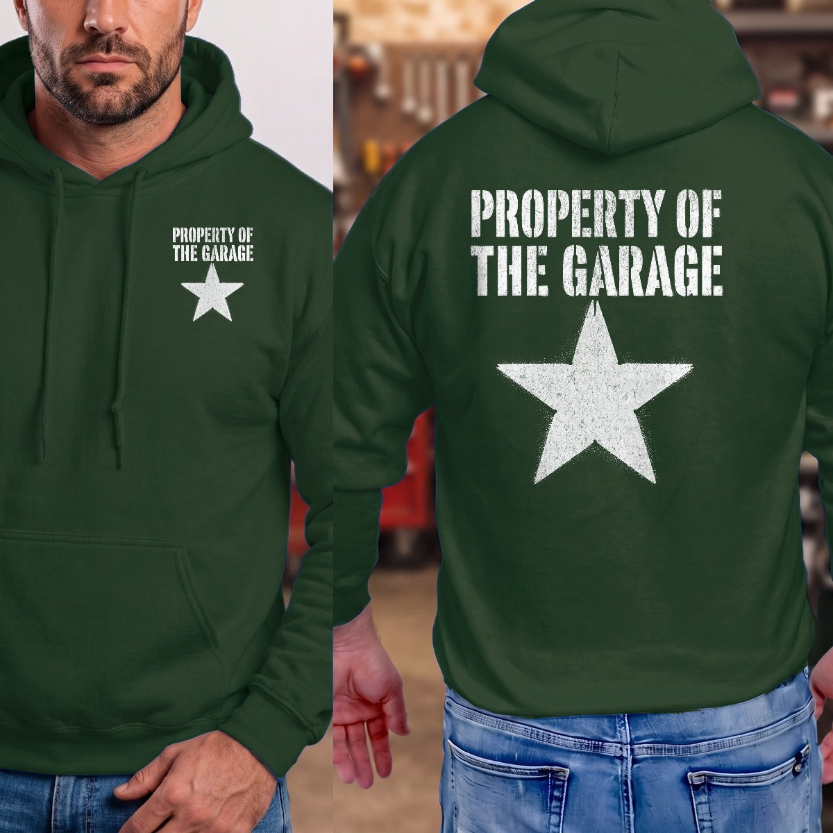 Forest Green | Front & Back