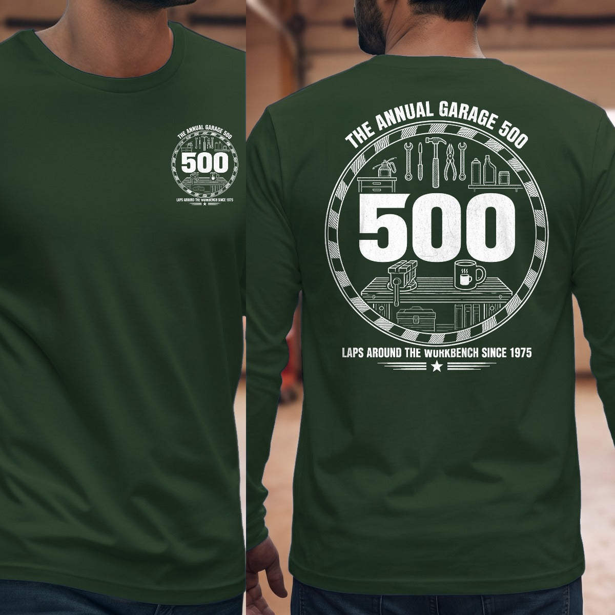 Forest Green | Front & Back