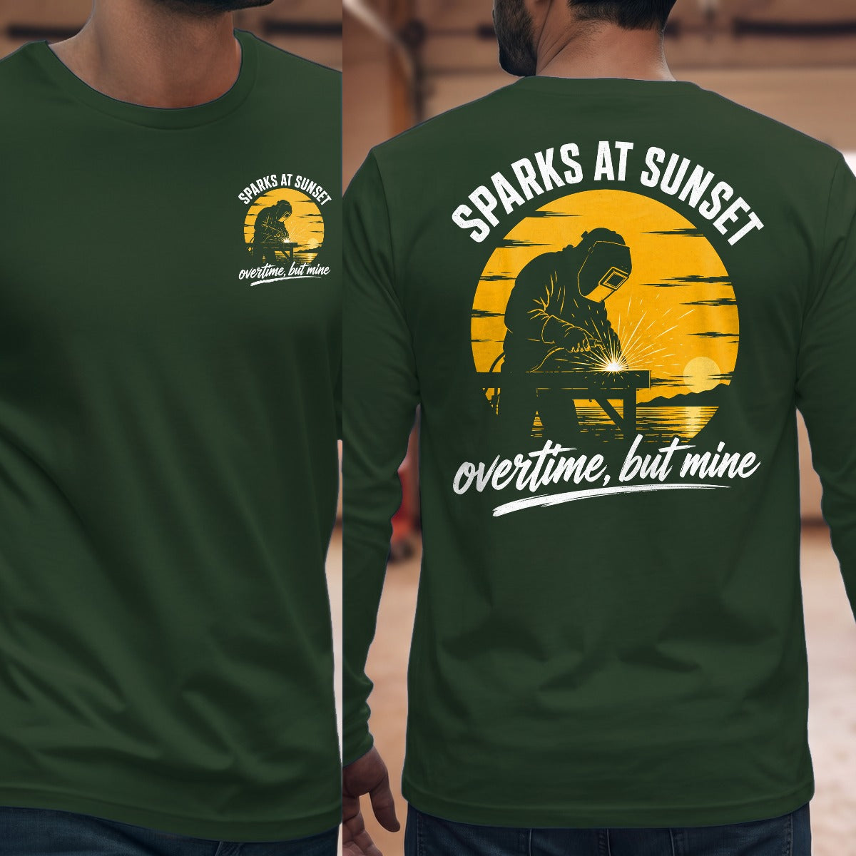 Forest Green | Front & Back