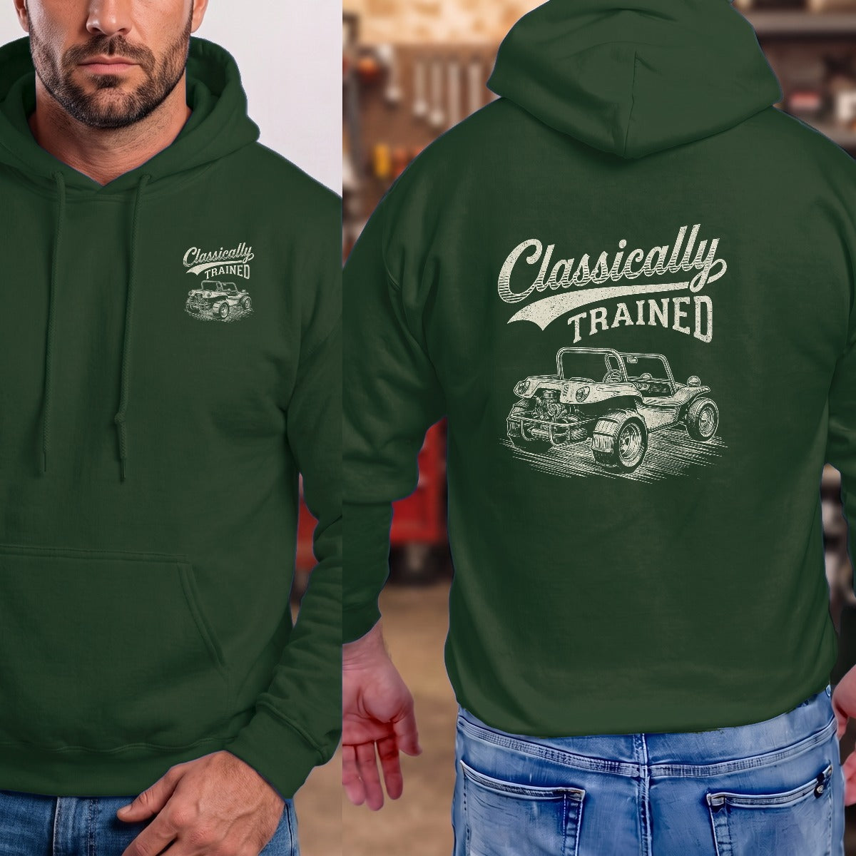 Forest Green | Front & Back