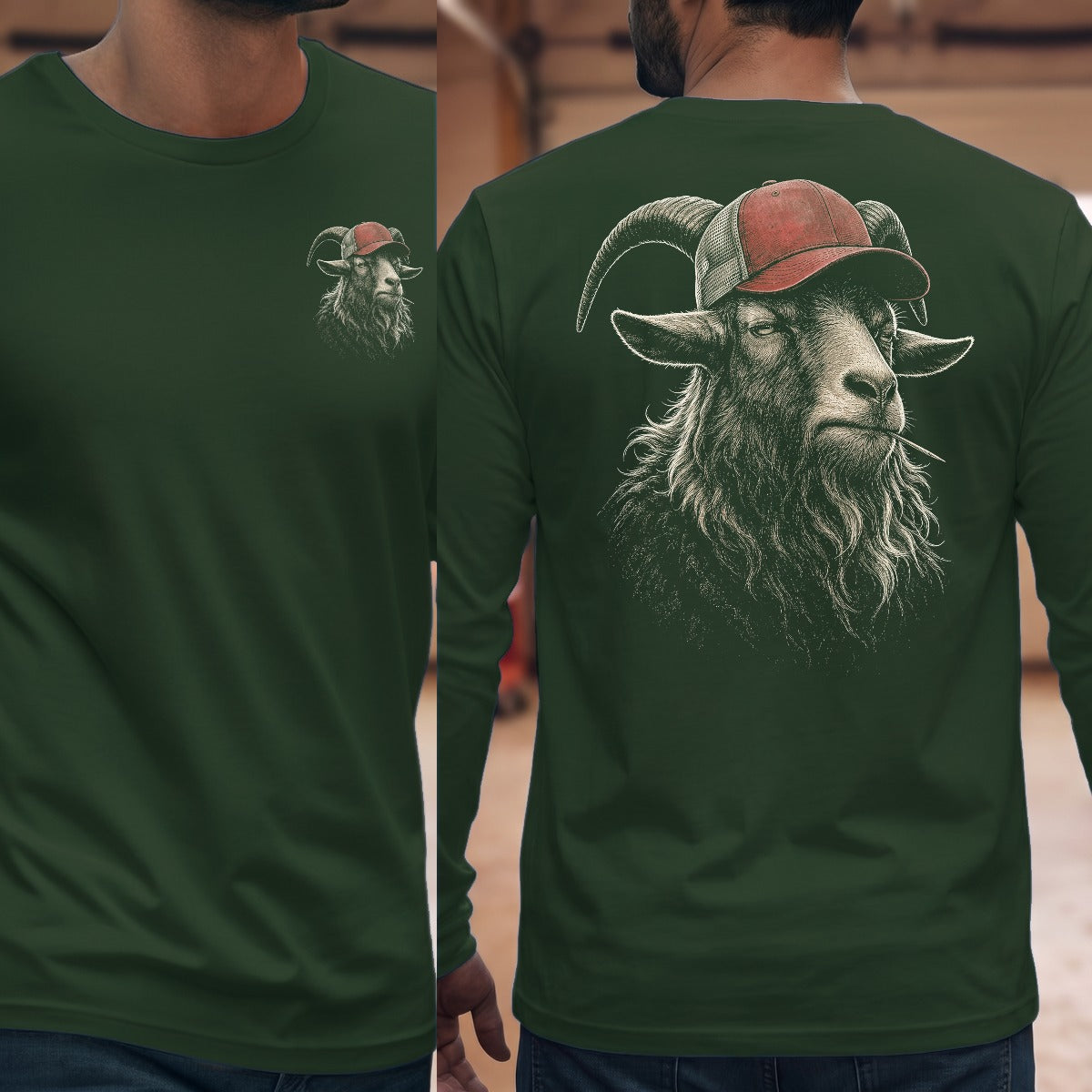 Forest Green | Front & Back