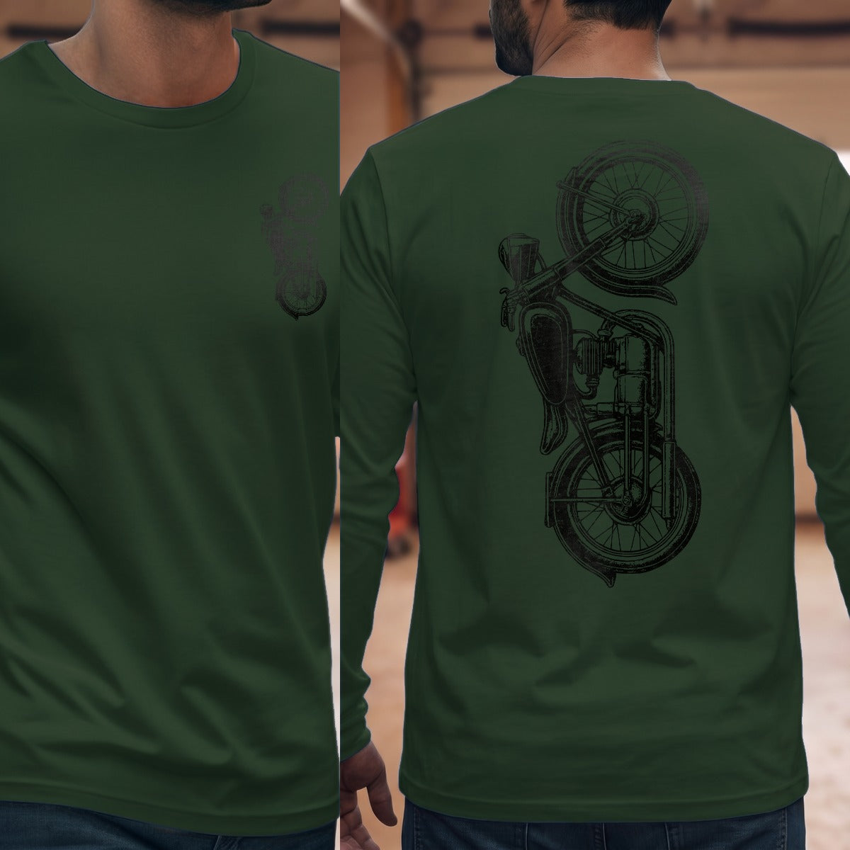 Forest Green | Front & Back