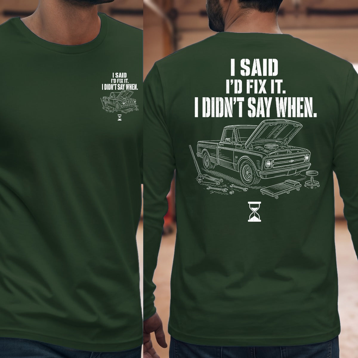 Forest Green | Front & Back