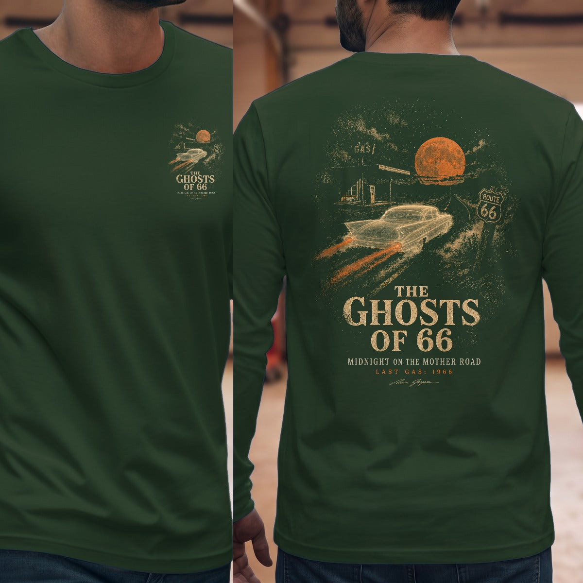 Forest Green | Front & Back