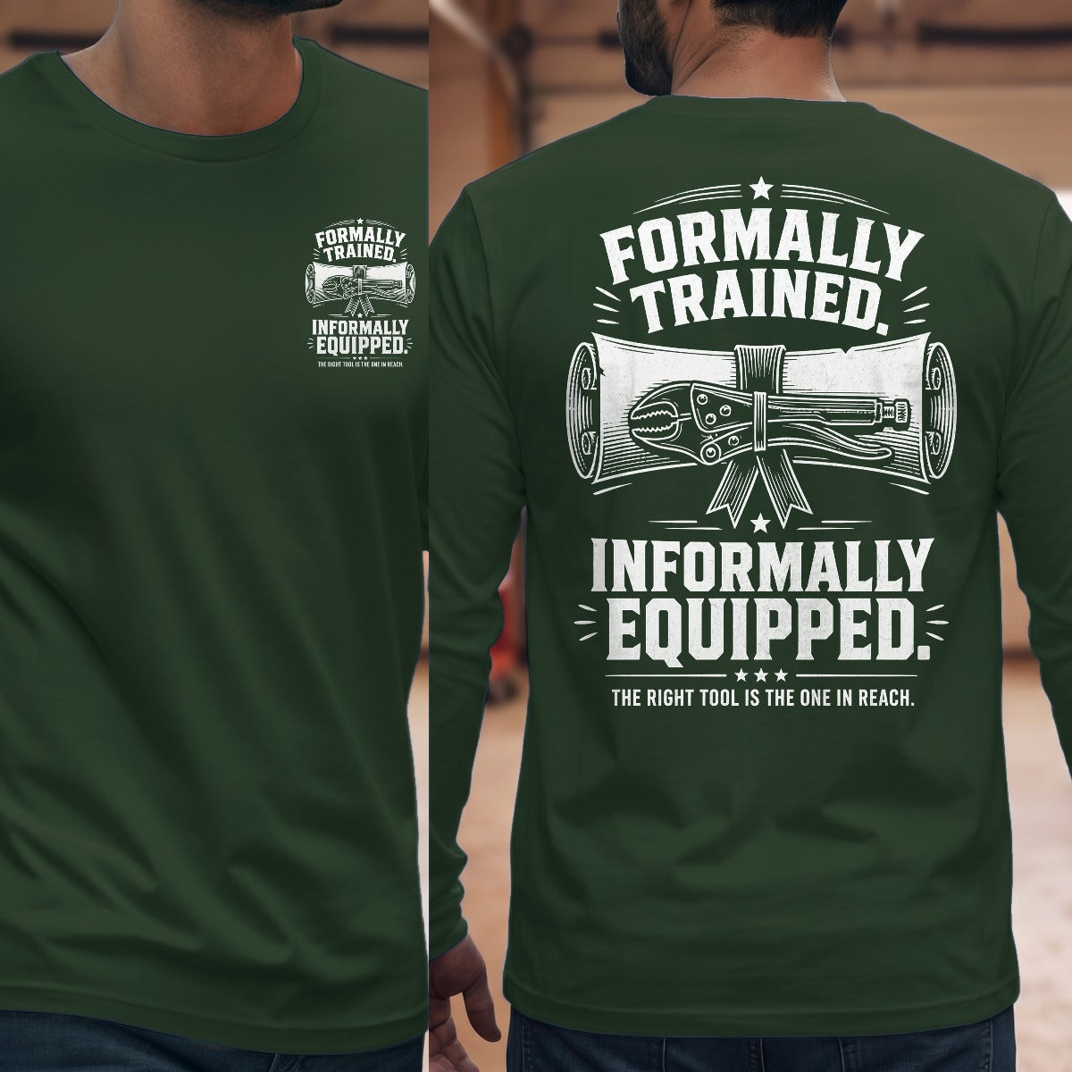 Forest Green | Front & Back