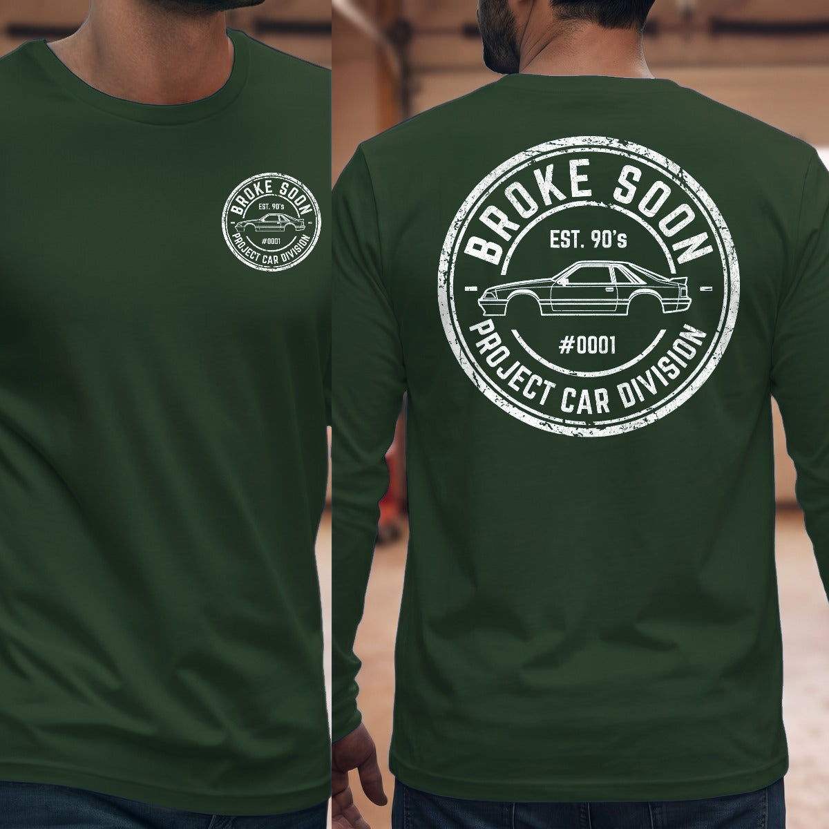 Forest Green | Front & Back