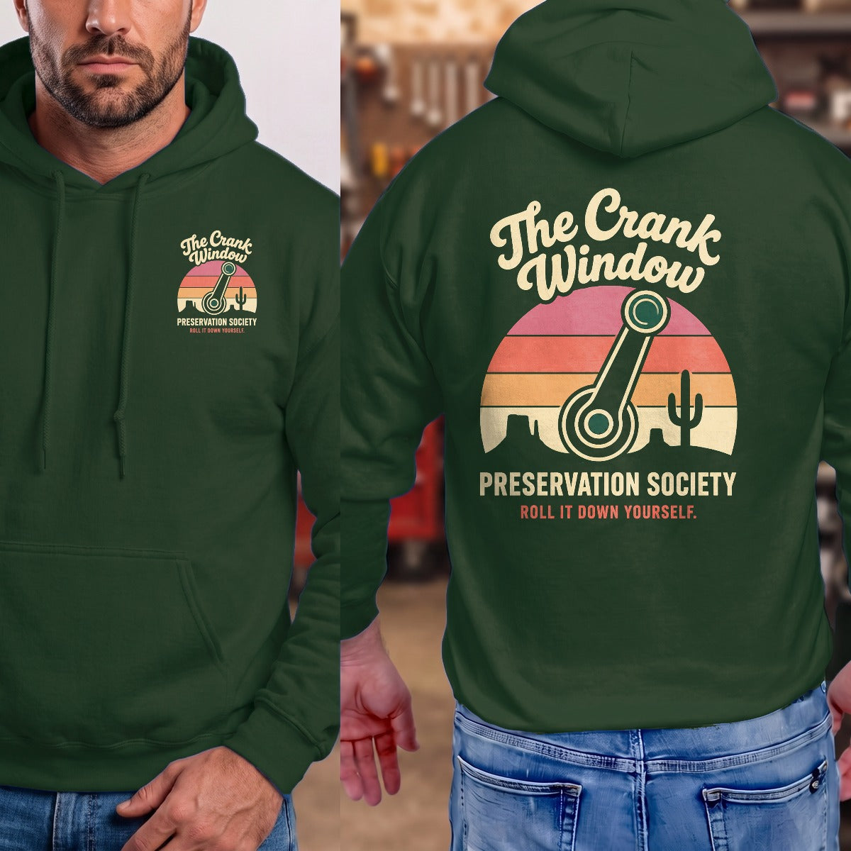 Forest Green | Front & Back